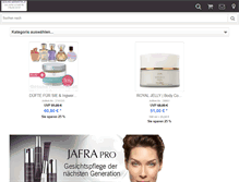 Tablet Screenshot of gesund-kosmetik.at